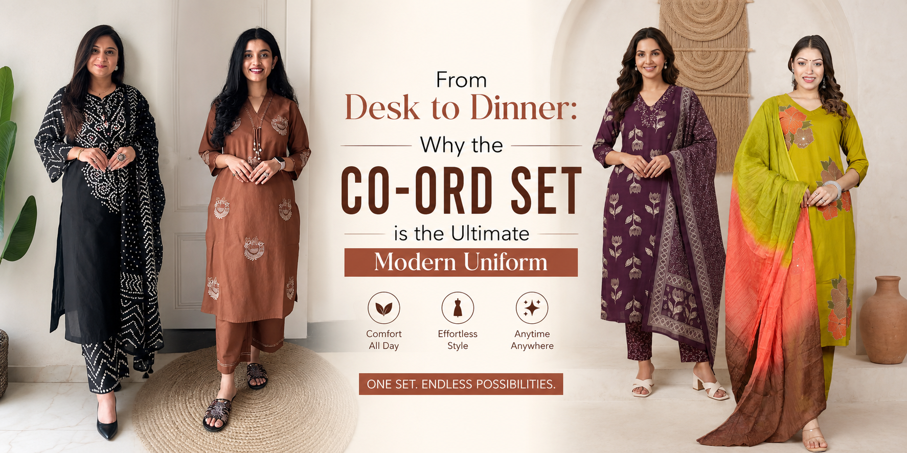 From Desk to Dinner: Why the Co-ord Set is the Ultimate Modern Uniform