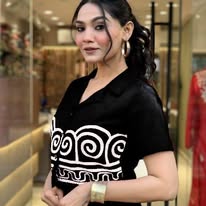 Adobe Earth Crop-Shirt & Flared Trouser Co-ord Set