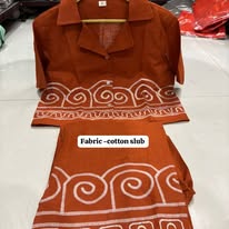 Adobe Earth Crop-Shirt & Flared Trouser Co-ord Set