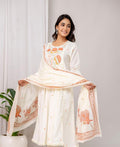 Premium Cotton Anarkali with Printed Dupatta