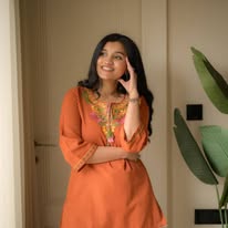 Pearl Ivory Hand-Embroidered Cotton Slub Co-ord Set