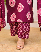 Women's Premium Cotton Printed Kurta Set with Cotton Dupatta