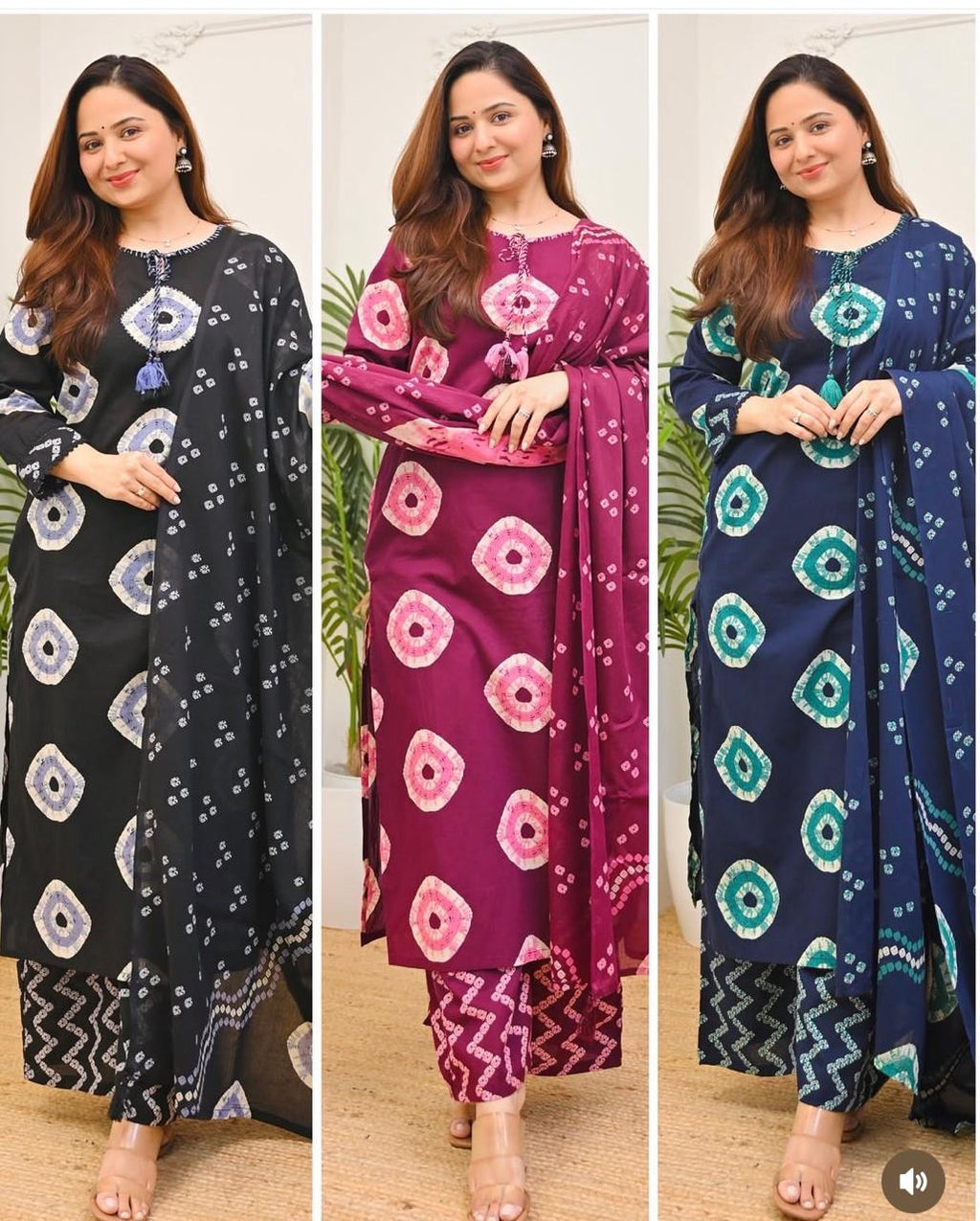 Women's Premium Cotton Printed Kurta Set with Cotton Dupatta