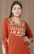 Women's Soft Cotton Kurta Set with Dupatta